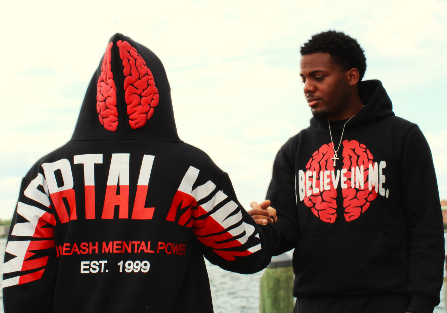 “POWER” OVERSIZED HOODIE
